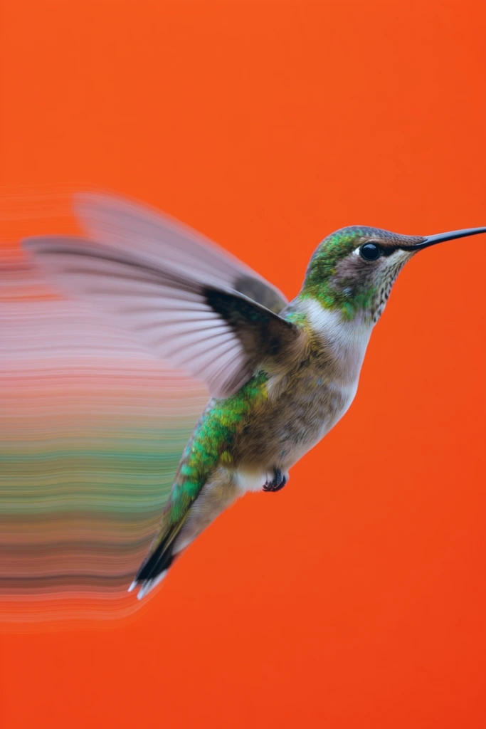 Kinetic Minimalist Chromatics style AI image example 3