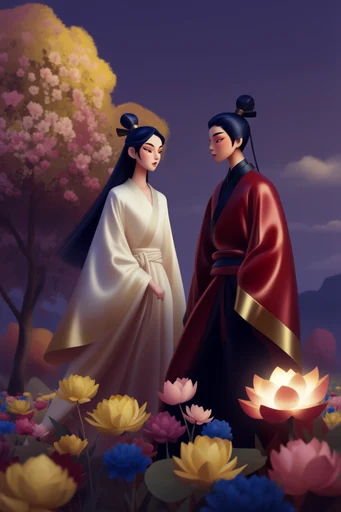 Cinematic Stylized Fantasy style reference image — expressive character design