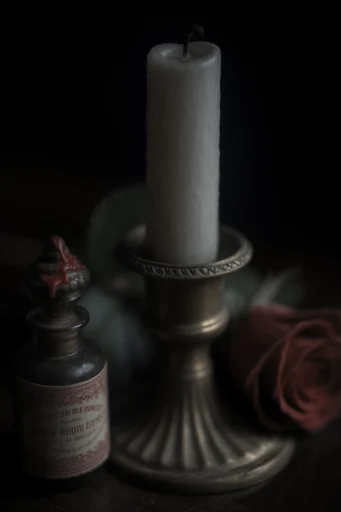Cinematic Nocturnal Portraits style reference image — chiaroscuro lighting