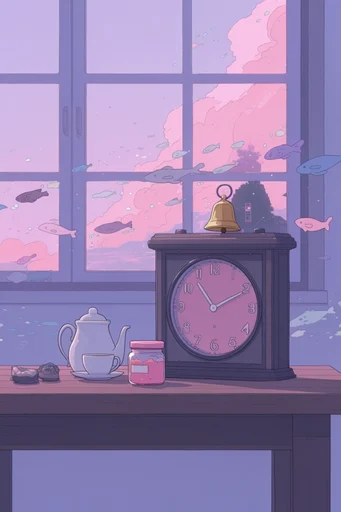 Surreal Pastel Dreamscape style reference image — surreal whimsical landscape