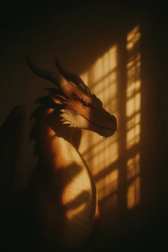 Cinematic Amber Noir style reference image — deep amber tones