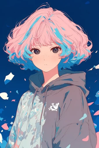 Ethereal Chromatic Sketch moodboard — generate AI images in this style