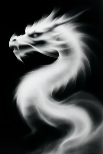 Spectral Obsidian Radiance style reference image — photogram aesthetic