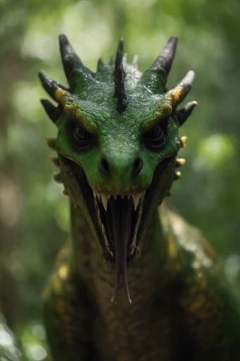 Emerald Macro Wilderness style reference image — shallow depth of field