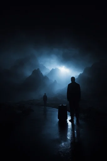 Cinematic Nocturnal Noir style reference image — cinematic night photography