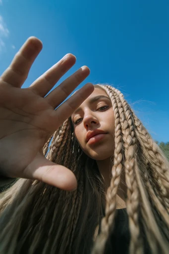 Dynamic Fisheye Action style reference image — forced perspective