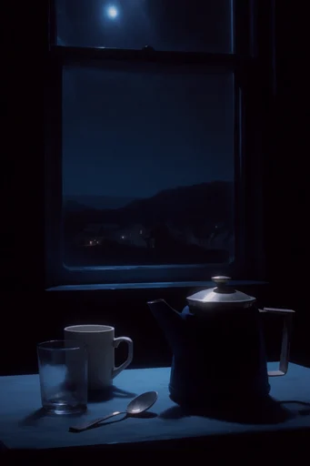 Cinematic Gothic Nocturne style reference image — atmospheric twilight gothic