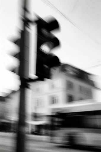 Kinetic Monochrome Noir style reference image — high-contrast black and white