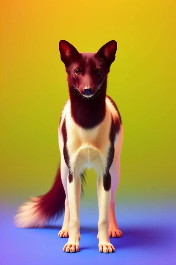Vibrant Minimalist Botanical style AI image example 3