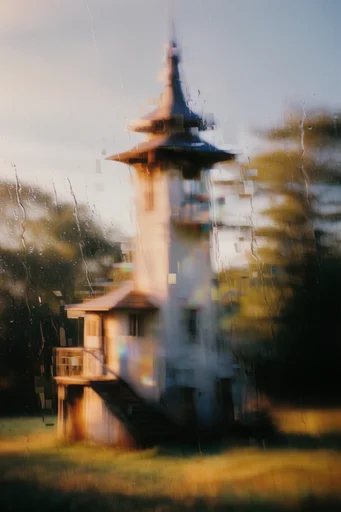 Refractive Glitch Impressionism style AI image example 4
