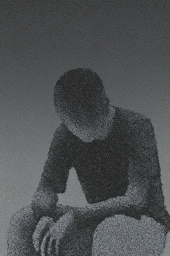 Gritty Monochromatic Noir moodboard — generate AI images in this style