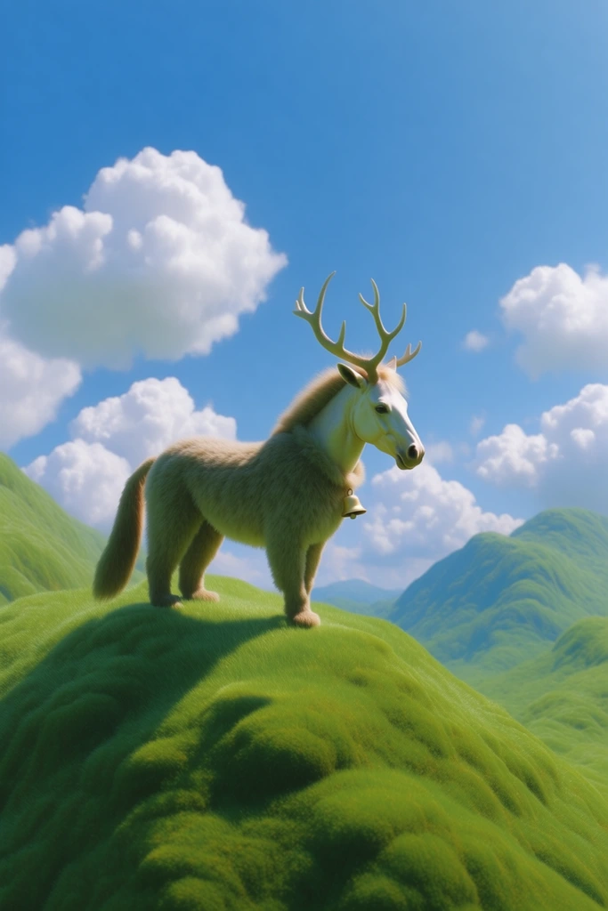 Plush Verdant Surrealism style AI image example 3