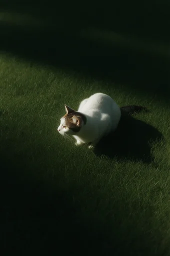 Cinematic Emerald Chiaroscuro style reference image — spotlight effect