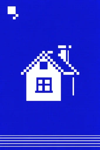Retro Digital Minimalism style AI image example 4