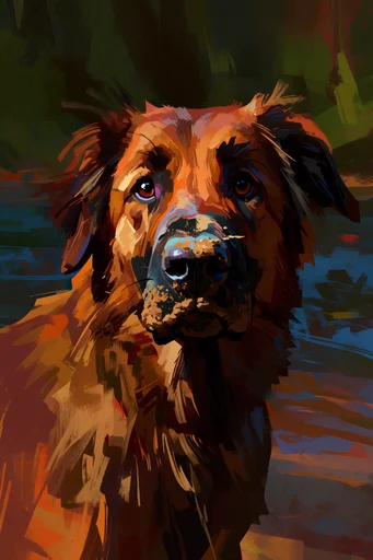 Painterly Heroic Chiaroscuro style reference image — cinematic storytelling