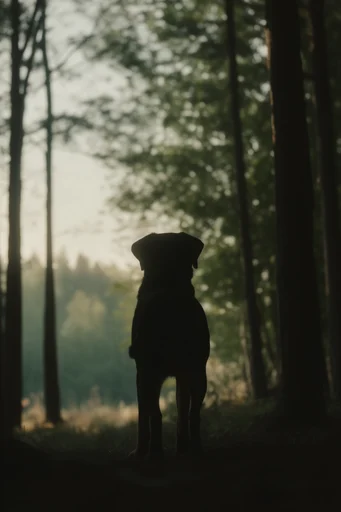Melancholic Forest Solitude style reference image — introspective melancholic mood