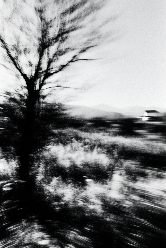 Spectral Noir Distortion style AI image example 2