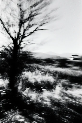 Spectral Noir Distortion style AI image example 2