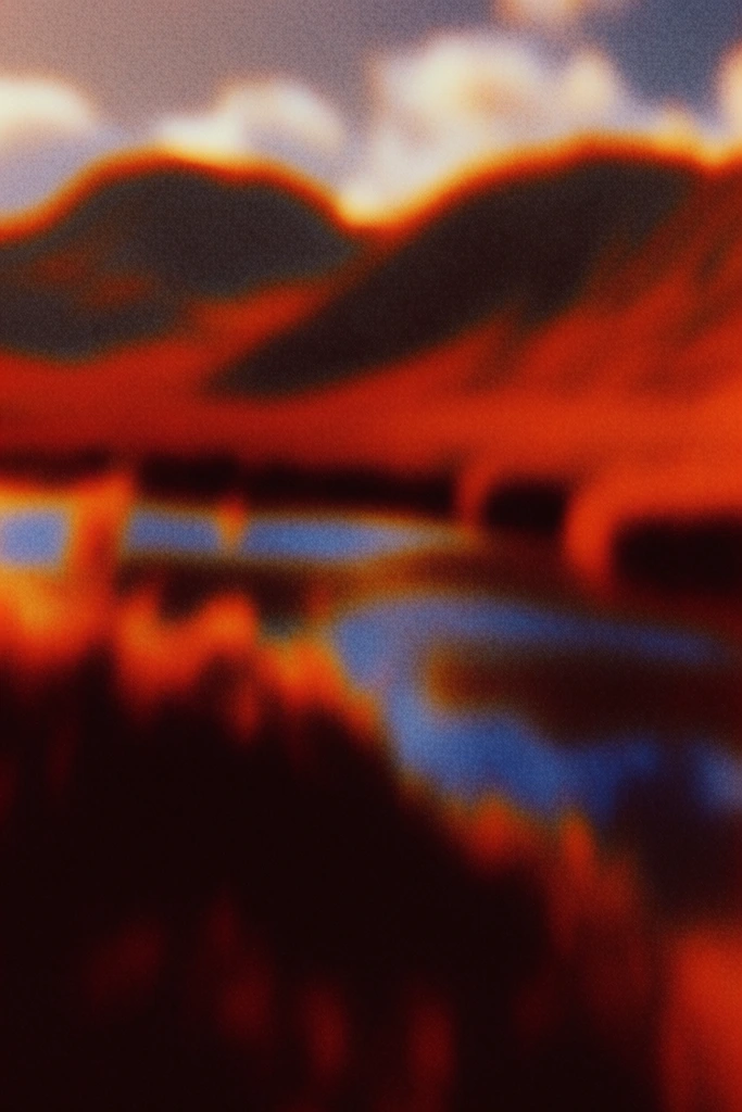 Crimson Analog Noir style AI image example 2