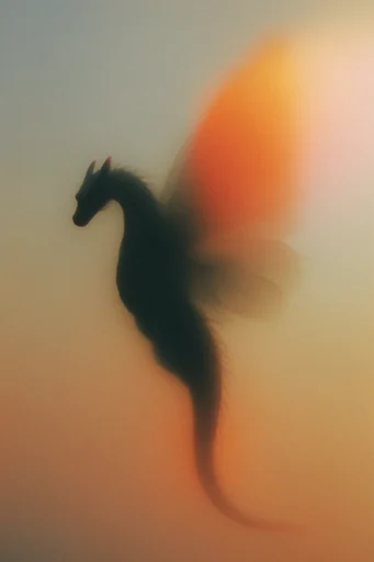 Ethereal Twilight Nostalgia style reference image — motion blur