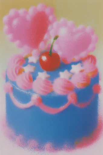 Technicolor Retro Surrealism style reference image — warm sun-drenched lighting