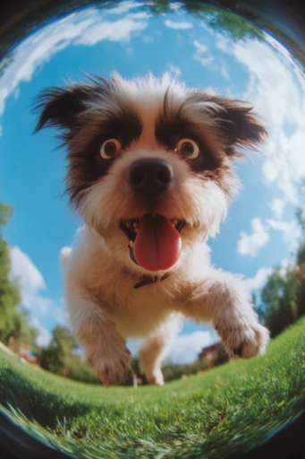 Vintage Fisheye Nostalgia style reference image — candid snapshot