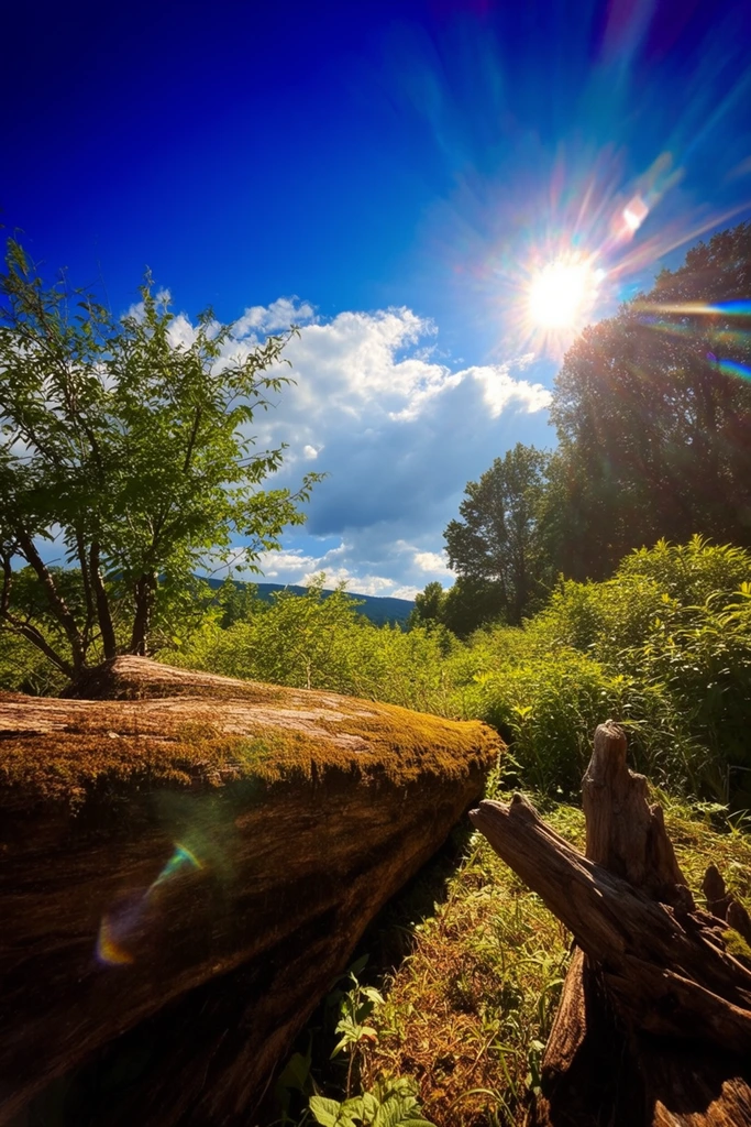Vibrant Solar Perspective style AI image example 2