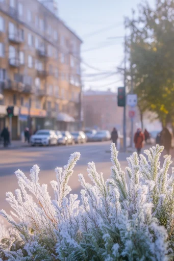 Ethereal Frost Botanical style reference image — dreamy atmosphere