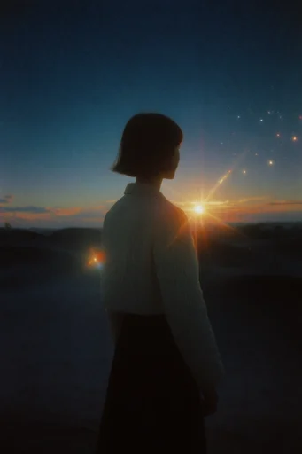 Ethereal Nocturnal Cinematic style reference image — cinematic lighting