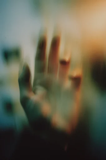Ethereal Nocturnal Pictorialism style reference image — heavy analog film grain