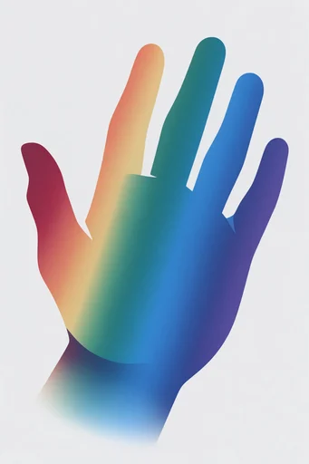 Vibrant Psychedelic Minimalism style reference image — bold graphic contours