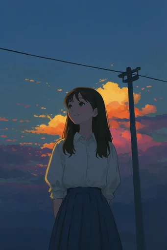 Luminous Twilight Nostalgia style reference image — nostalgic twilight