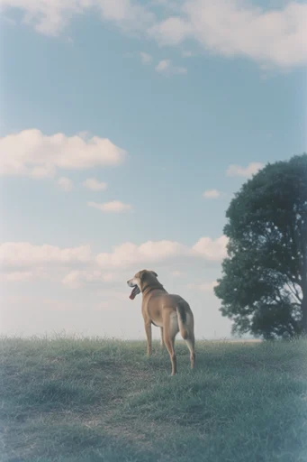 Ethereal Pastoral Nostalgia style reference image — desaturated tones