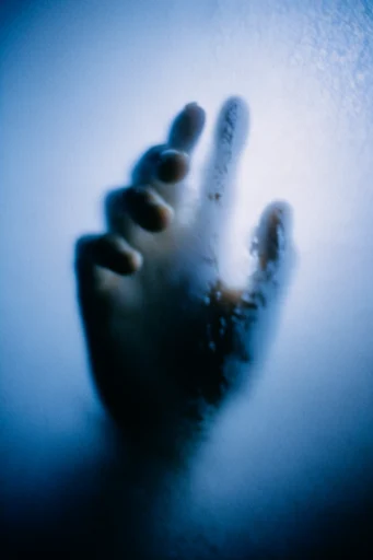 Ethereal Cyan Nocturne style reference image — ethereal motion blur
