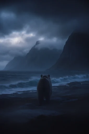 Sublime Nordic Noir style AI image example 3