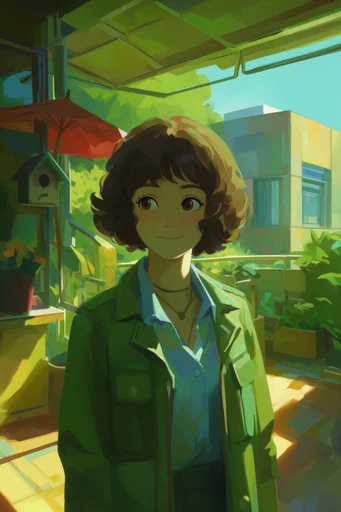 Luminous Urban Narrative style reference image — introspective mood