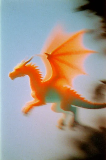 Ethereal Thermal Motion style reference image — ethereal light leaks