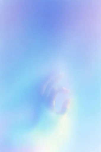 Ethereal Refracted Gradient style reference image — soft focus dreamlike