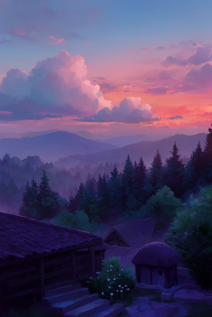 Ethereal Twilight Horizons style AI image example 2