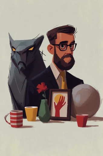 Expressive Graphic Noir style reference image — high-contrast chiaroscuro