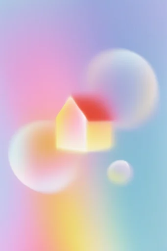Ethereal Luminescent Gradient style AI image example 4