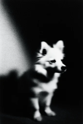 Ethereal Motion Noir style reference image — dreamlike charcoal texture