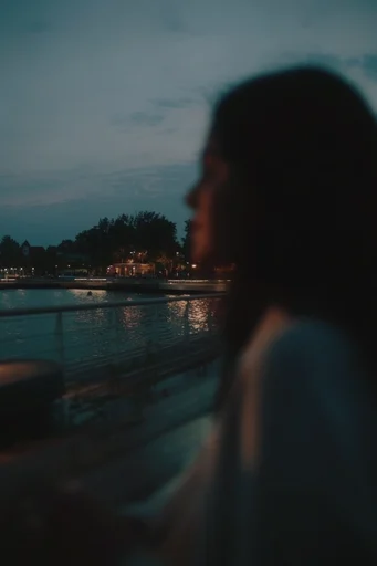 Cinematic Nocturnal Realism style reference image — cinematic blue hour lighting