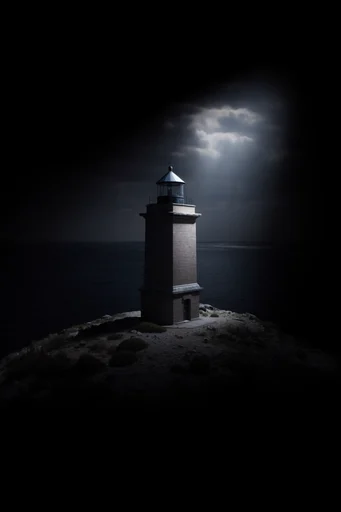 Luminous Chiaroscuro Noir style reference image — high-contrast noir