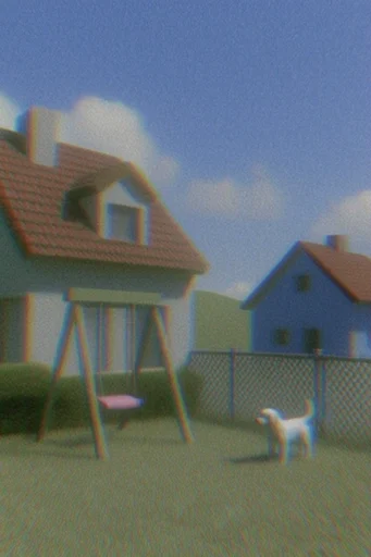 Surreal Liminal Biomorphism style AI image example 4