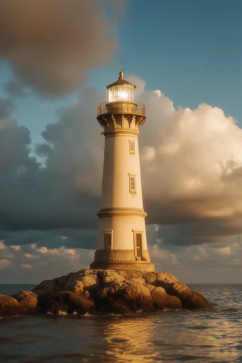 Celestial Low-Angle Luminance style reference image — cinematic fashion photography