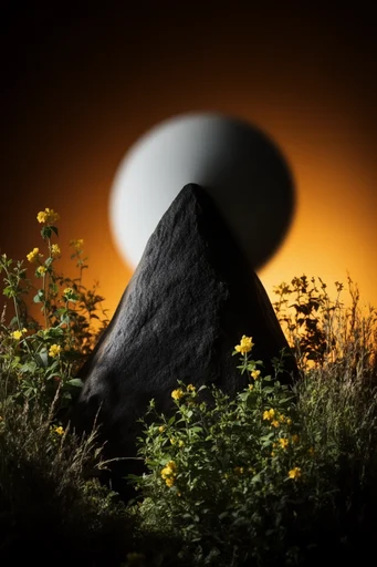 Surreal Amber Minimalist style reference image — minimalist surrealism