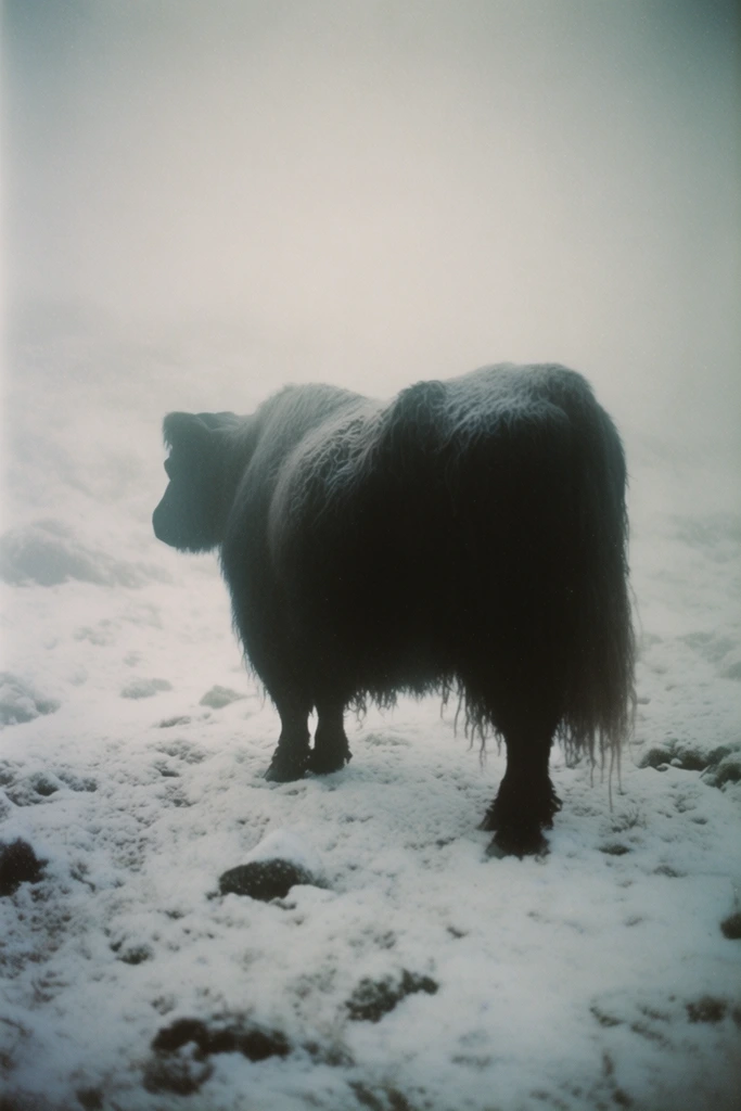 Ethereal Minimalist Melancholy style AI image example 3