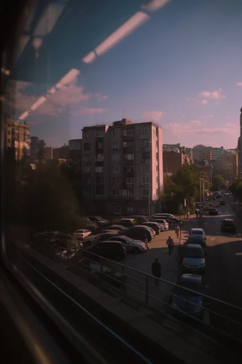 Cinematic Analog Introspection style reference image — cinematic 35mm film grain