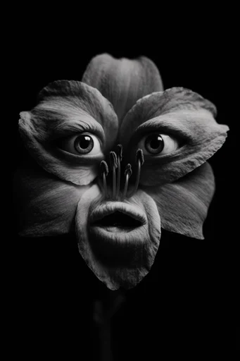 Dramatic Chiaroscuro Monochrome style reference image — dramatic rim lighting